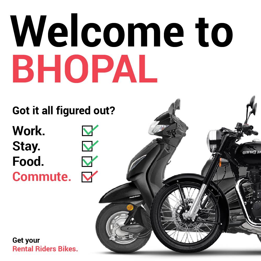 bhopal bike rental